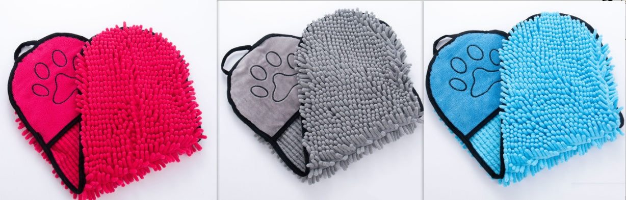 Pet Set Go™ Super Absorbent Pet Bath Towel for Dogs & Cats