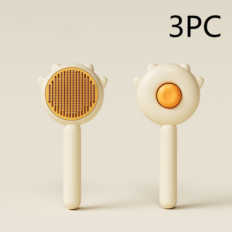 Pet Set Go™ Comfort-Glide Massage & Deshedding Comb