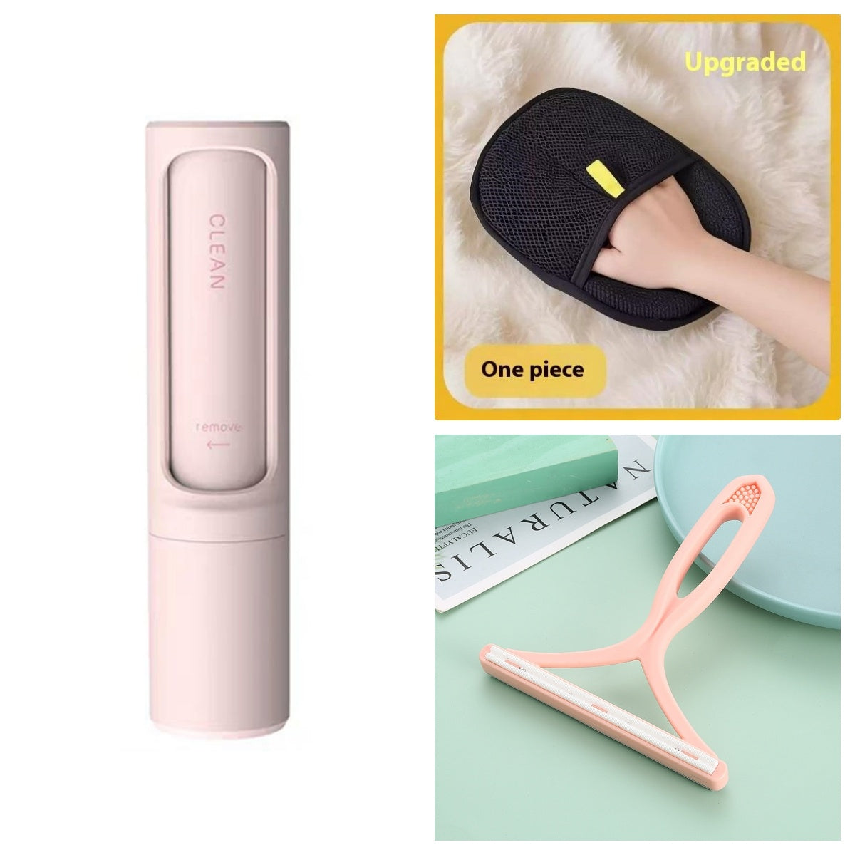 Pet Set Go™ 2-in-1 Reusable Pet Hair Remover