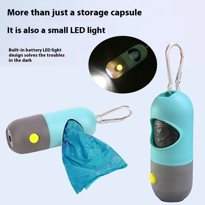 Pet Set Go™ LED Light Waste Bag Dispenser for Dogs & Cats