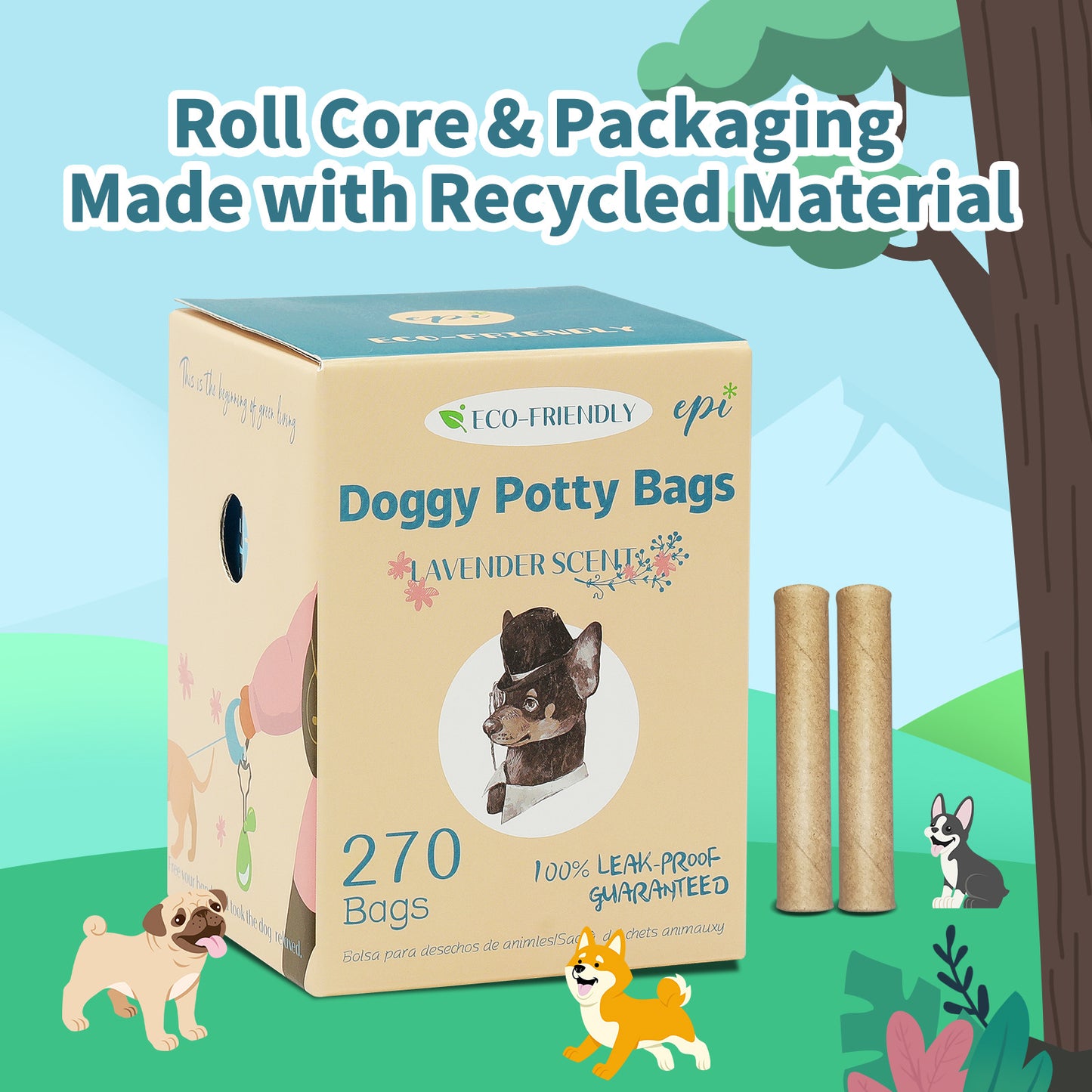 Pet Set Go™ Biodegradable Poop Bags