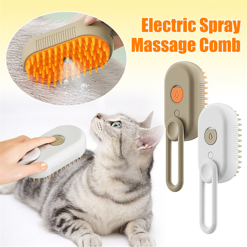 Pet Set Go™ 3-in-1 Steamy Grooming Brush