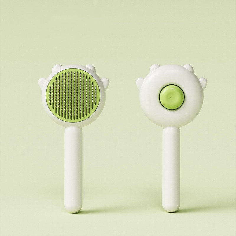 Pet Set Go™ Comfort-Glide Massage & Deshedding Comb