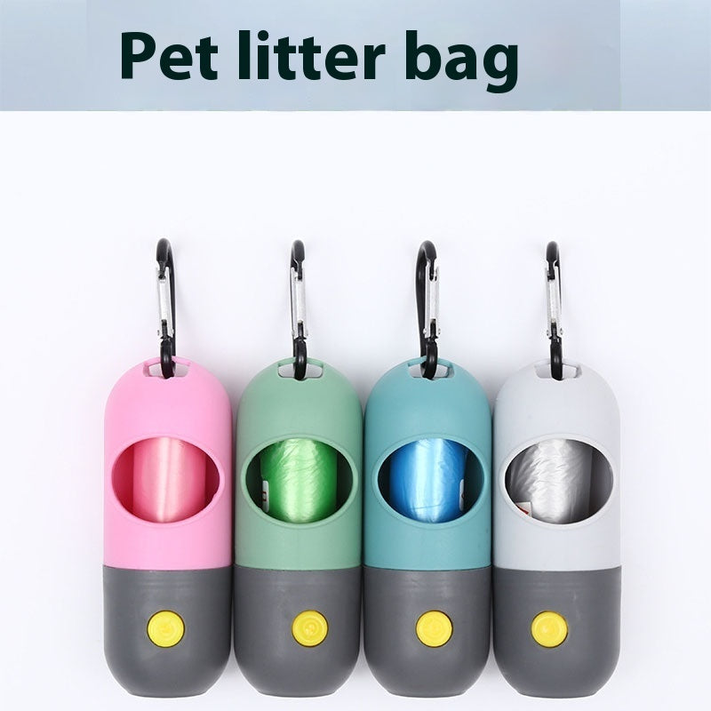 Pet Set Go™ LED Light Waste Bag Dispenser for Dogs & Cats