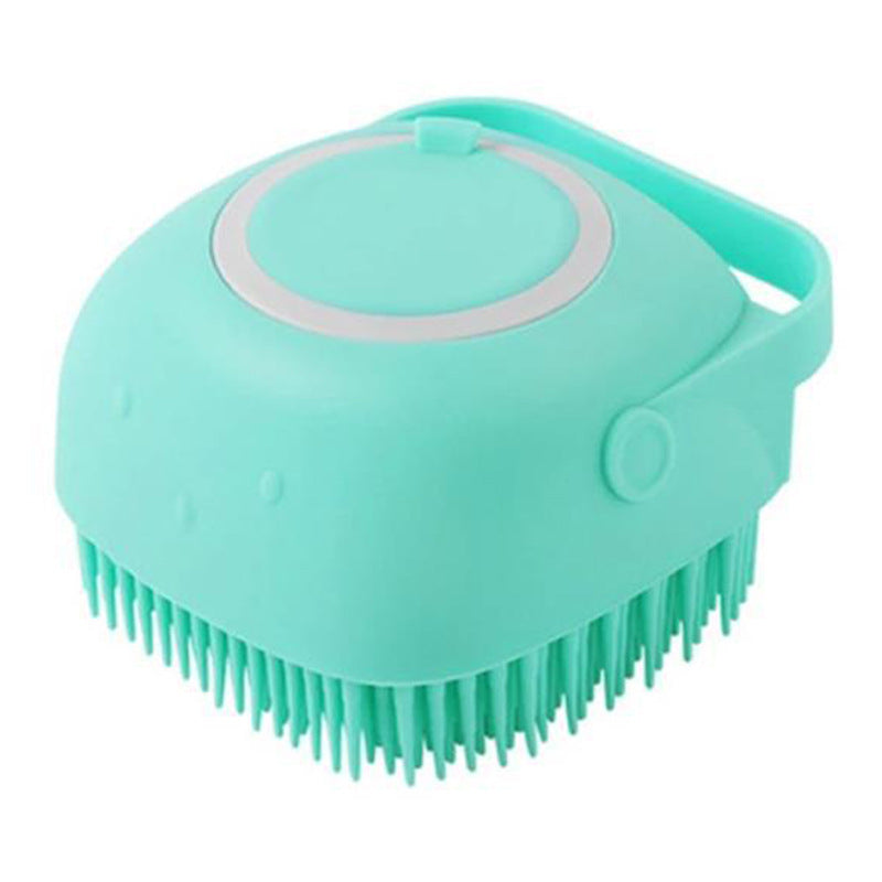 Pet Set Go™ 2-in-1 Silicone Bath & Massage Grooming Brush (Shampoo Dispenser)