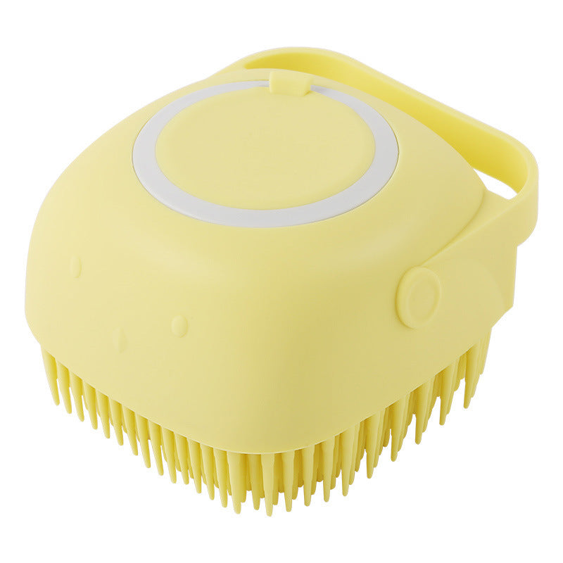 Pet Set Go™ 2-in-1 Silicone Bath & Massage Grooming Brush (Shampoo Dispenser)