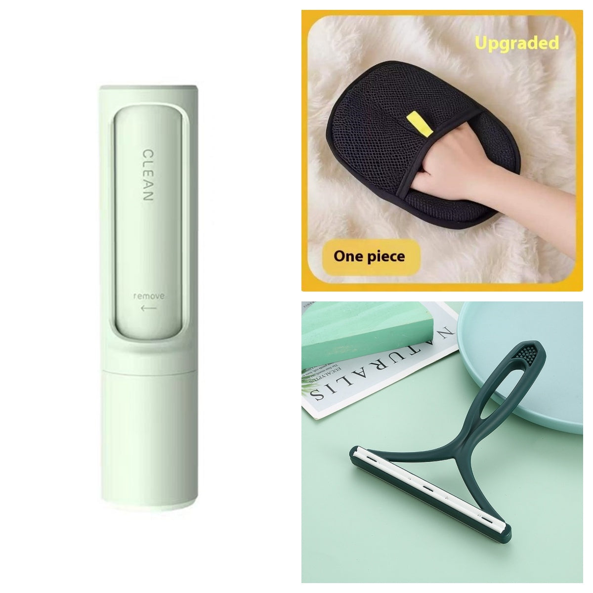 Pet Set Go™ 2-in-1 Reusable Pet Hair Remover
