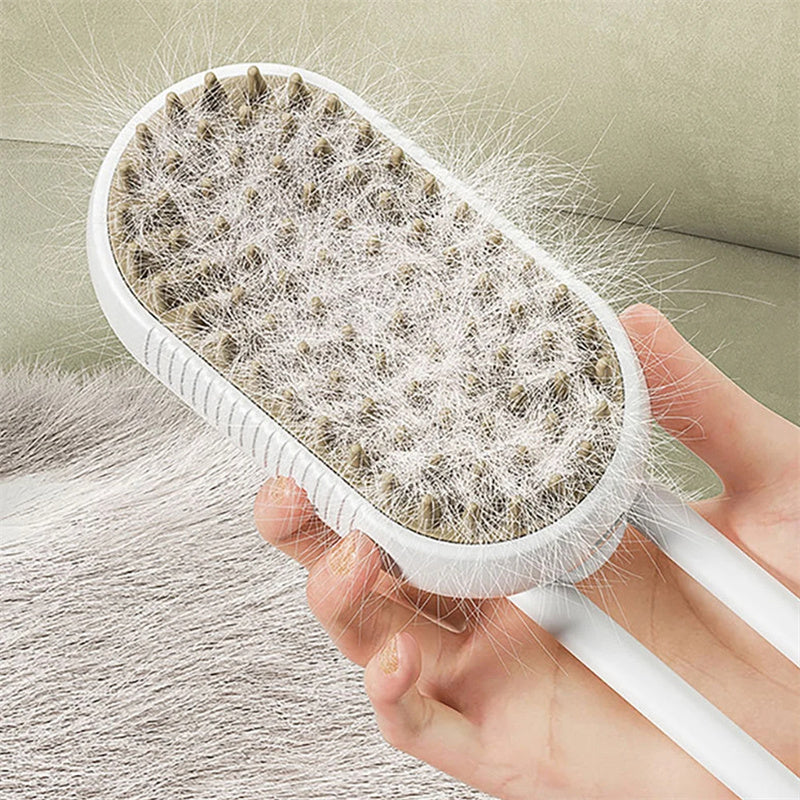 Pet Set Go™ 3-in-1 Steamy Grooming Brush